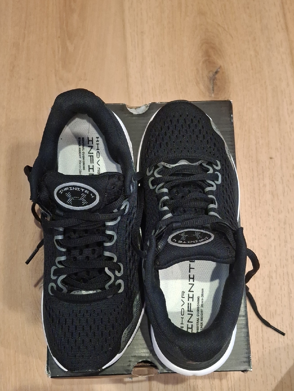 Under Armour Women's Black and Gray Running Sneakers